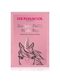 Dermacol Beautifying Peel-Off Metallic Mask maschera peel-off illuminante 15 ml