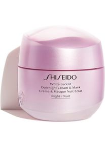 Shiseido White Lucent Overnight Cream & Mask moisturising night cream and mask for pigment spot correction 75 ml