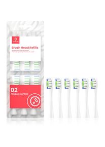 OCLEAN Brush Head Plaque Control Vervangende Opzetstuk voor Tandenborstel P1C1 W06 White 6 st