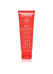 Apivita Bee Sun Safe Hydra Fresh Face Gel-Cream SPF30 crema-gel idratante SPF 30 50 ml