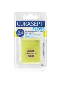 CURASEPT Dental Floss Ultra Fine Unwaxed unwaxed dental floss with antibacterial ingredients 50 m