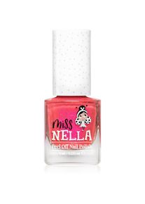 Miss Nella Peel Off Nail Polish vernis à ongles pour enfant MN10 Tickle Me Pink 4 ml