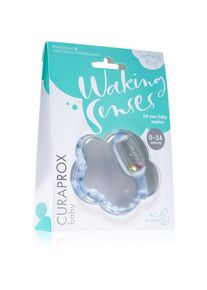 Curaprox Baby Waking Senses anello da mordere con spazzolino massaggiante e sonaglio 1 pz