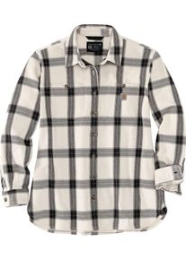 Carhartt Plaid, blouse/jasje vrouwen , kleur: Lichtgrijs/Grijs (W03) , maat: XS