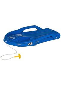 Rolly Toys Schlitten »Rollysnow Shark«, Bxlxh: 50X103X18,5 Cm blau, Extrem stabiler Hohlkörperschlitten mit integrierter Sitzkontur