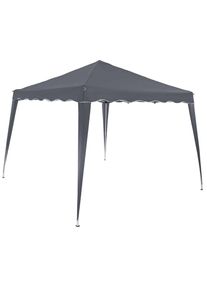 Casaria® Gazebo da giardino Capri antracide 3x3m