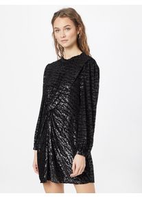 AllSaints Večerné šaty 'JEMIMA' Ženy čierna / strieborná 34