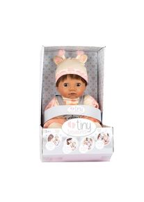 Tiny Treasures Brown haired Doll Giraffe outfit