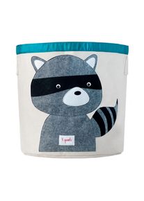 3 Sprouts - Storage Bin - Gray Raccoon