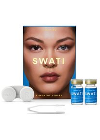 Swati - Coloured Contact Lenses 6 Months - Sapphire