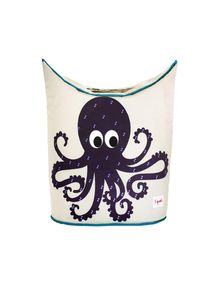 3 Sprouts - Laundry Hamper - Purple Octopus