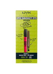 Nyx Cosmetics NYX Professional Makeup Augen Make-up Augenbrauen Geschenkset On the Rise Volume Liftscara Mascara Black 10 ml + Fill & Fluff Eyebrow Pomade Pencil Brown 0,2 g 1 Stk.