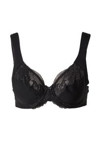 Triumph Biustonosz 'Modern Lace+Cotton' dla kobiet czarny Rozmiar 75