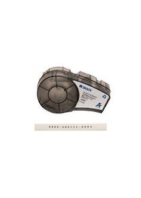 Brady Krympbar etiket, 3:1, Polyolefin, 2.13 x 4.74mm, Hvid - M21-187-C-342
