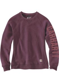 Carhartt Clarksburg Crewneck, Trui Vrouwen , kleur: Donkerrood (V27) , maat: XS