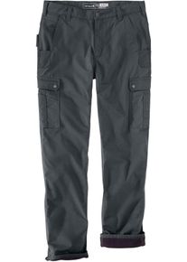 Carhartt Ripstop-Fleece, cargobroek , kleur: Donkergrijs (029) , maat: W42/L32