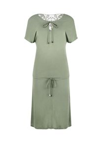 Lascana Strandkleid Damen khaki Größe 36