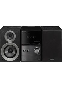 Panasonic Kompaktanlage »Sc-pm602 Micro-«, Bluetooth, Ukw Radio-Digitaluhr-Display Mit Uhranzeige-Sleep-Timer schwarz, Das Micro HiFi System PM602...