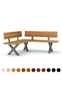 Esszimmer Eckbank Kernbuche für Innerbereich robuste Buche mit bester Maserung im Kern Hartholz aus regionalem Anbau gefertigt in Deutschland