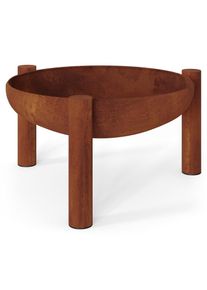 Feuerschale Feuerkorb Rohstahl Metall rund Durchmesser 50 kaufen