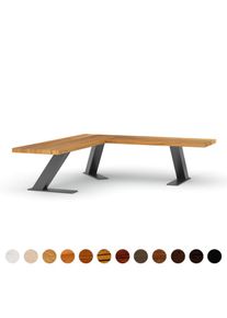 Esszimmer Eckbank Kernbuche für Innerbereich robuste Buche mit bester Maserung im Kern Hartholz aus regionalem Anbau gefertigt in Deutschland