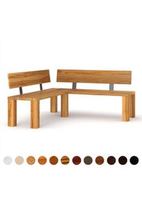 Esszimmer Eckbank Kernbuche f&uuml;r Innerbereich robuste Buche mit bester Maserung im Kern Hartholz aus regionalem Anbau gefertigt in Deutschland