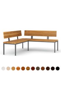 Esszimmer Eckbank Kernbuche f&uuml;r Innerbereich robuste Buche mit bester Maserung im Kern Hartholz aus regionalem Anbau gefertigt in Deutschland