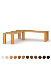 Esszimmer Eckbank Kernbuche f&uuml;r Innerbereich robuste Buche mit bester Maserung im Kern Hartholz aus regionalem Anbau gefertigt in Deutschland