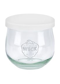 370ml Tulp pot WECK met Siliconen deksel wit