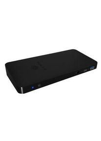 ICY BOX Dokkolóállomás, USB-C aljzat, Önellátást biztosító, 85W, Portok összesen 10 - IB-DK2405-C