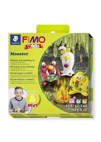 Staedtler Set Mod. clay Fimo kids F&P Monster
