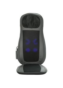 HOMCOM Shiatsu Back Massager for Neck, Massage Chair with Deep Tissue Kneading, Heating and Remote, Massage Cushion Black | Aosom Ireland