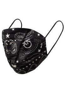 Sz&ouml;vet maszk Pinko - Zoologia Mask Popeline St.Bandana 20211 PRR 1N20D9 Y7RF Nero/Bianco ZZ2