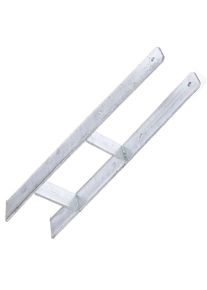 Alberts H-Pfostenträger, Typ365, zum Einbetonieren, feuerverzinkt, 121 x 600 mm