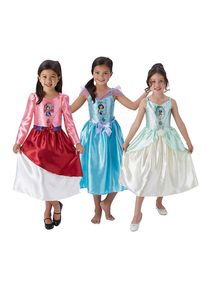 Rubies Scatola per travestimenti da Principesse Disney per bambini con 3 costumi