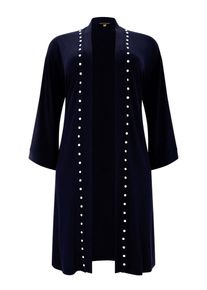 Yoek Dames Gebreid vest blauw S-M
