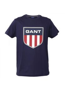 Gant Retro Shield T-shirt 2003112 Î£ÎºÎ¿ÏÏÎ¿ ÎÏÎ»Îµ