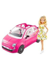 Barbie Fiat 500 Doll and Vehicle