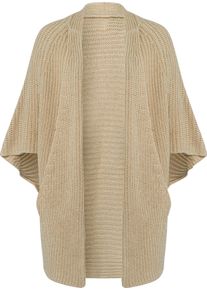 Damer Kofta i oversizedmodell sand Größe 50-56