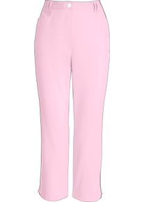 COSMA Dames 7/8-broek, vuilafstotend en kreukarm roze Maat 19