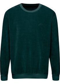 Herren Nicki-Pullover tannengrün Größe 44/46