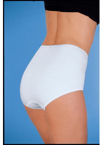 Damen Taillenslip in Single-Jersey-Qualität weiß Größe 48