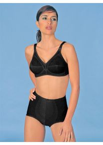 Sassa Mode Dames Beha zonder beugel in zwart ,maat 100B, Witt, 50% Polyester, 47% Polyamide, 3% Elastan