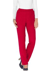 Dames broek rood Maat 56