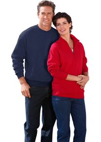 Fruit of the Loom Damska Tepl&aacute;kov&aacute; mikina tmavomodr&aacute; veľkosť 8