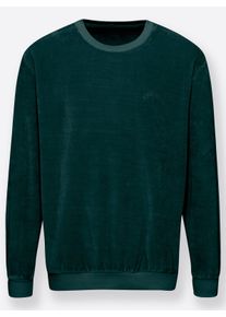 Catamaran Heren Nicky-pullover in dennengroen ,maat 44/46, Witt, 80% Katoen, 20% Polyester