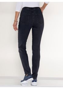 Dames Jegging in smal model in dark-blue ,maat 38, WITT, 81% Katoen, 17% Polyester, 2% Elastan