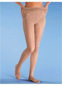 Damen St&uuml;tzstrumpfhose in beige ,Gr&ouml;&szlig;e 2, WITT, 82% Polyamid, 18% Elasthan