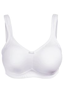 SuSa Damen Minimizer-BH ohne Bügel in weiß ,Größe 90C, Witt, 76% Polyamid, 24% Elasthan