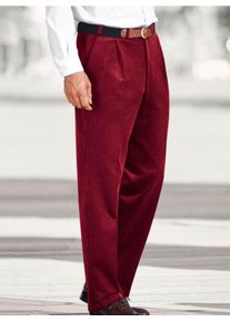 Heren broek in roestrood ,maat 24, WITT, 80% Katoen, 18% Polyamide, 2% Elastan